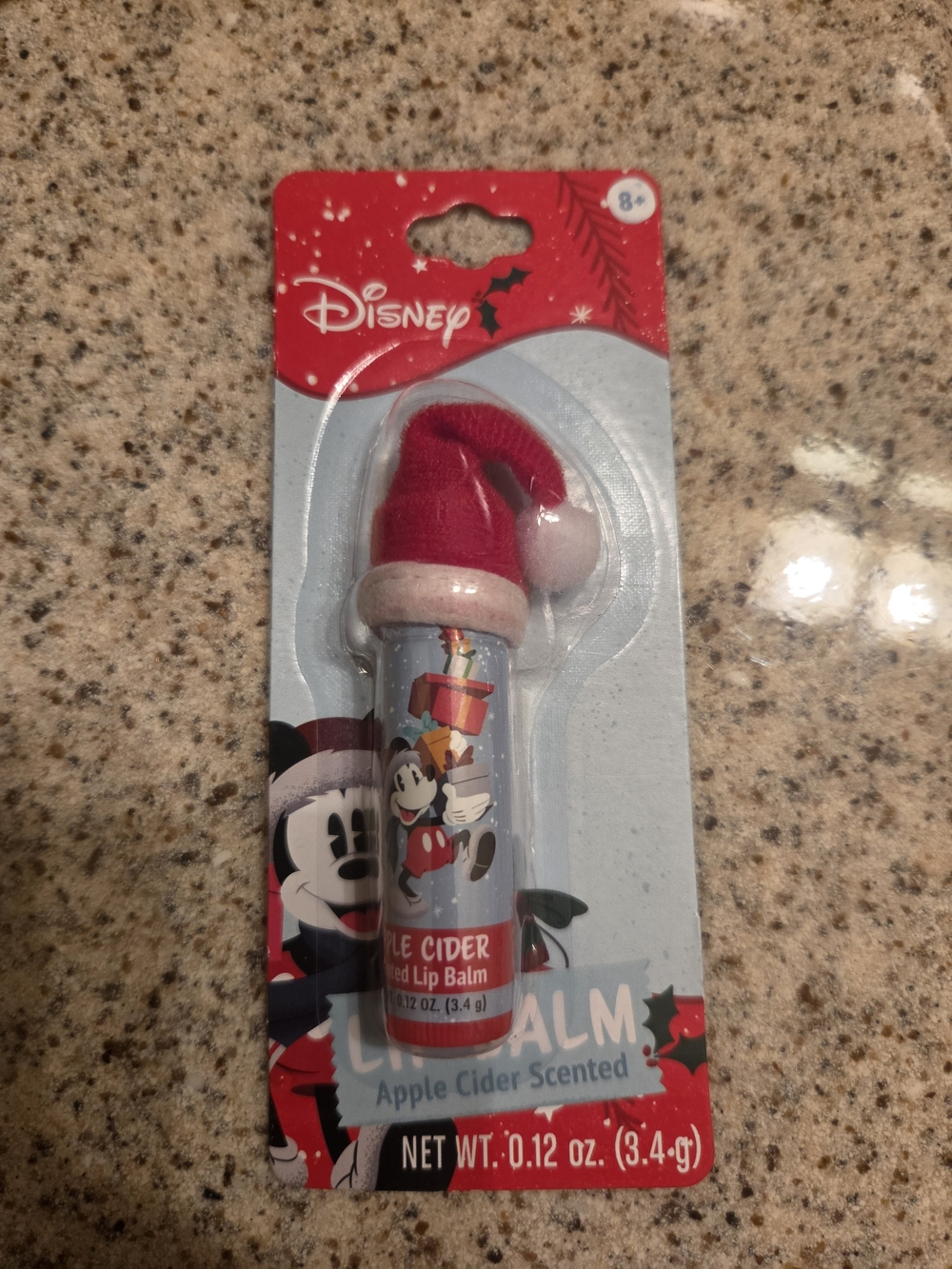 Disney Christmas Mickey Apple Cider Scented Lip Balm